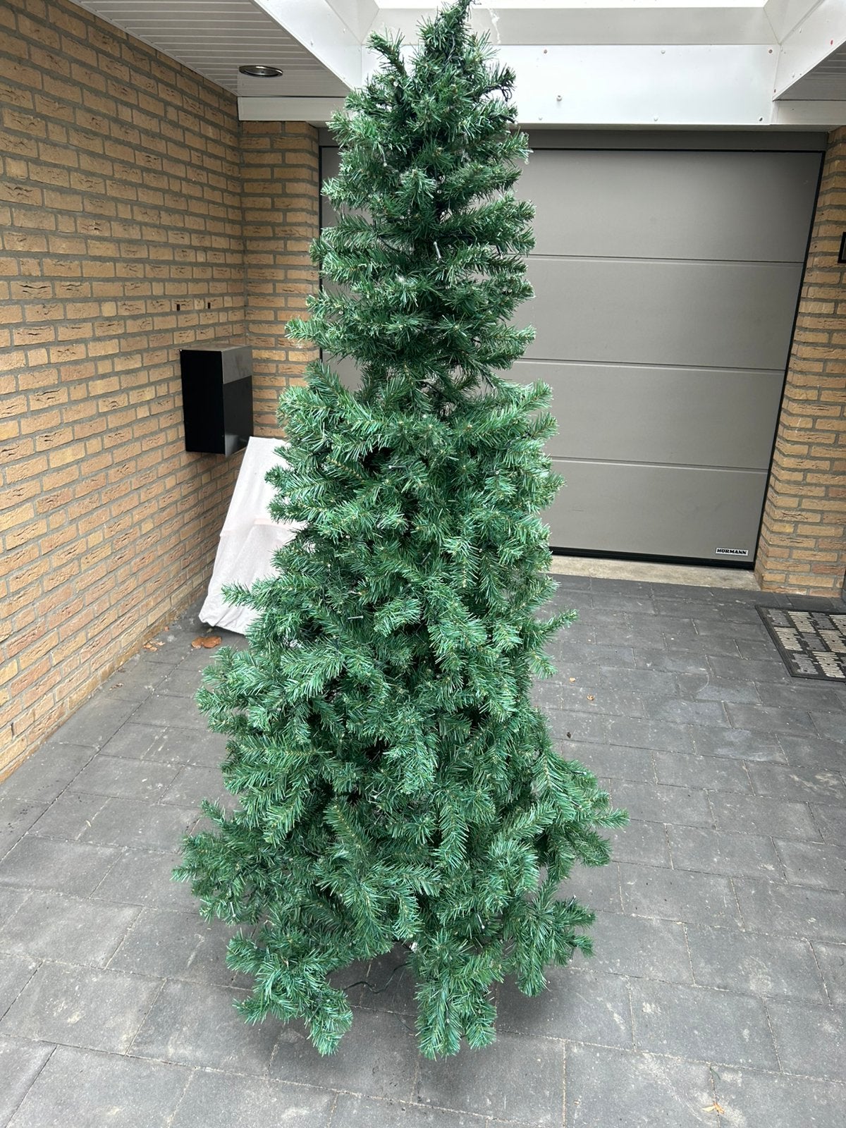 Kunstboom met 2 slingers lichten in, Ophalen of Verzenden
