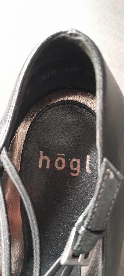 Högl zwarte leren dames pumps maat 6, Pumps, Högl, Zwart, Ophalen of Verzenden