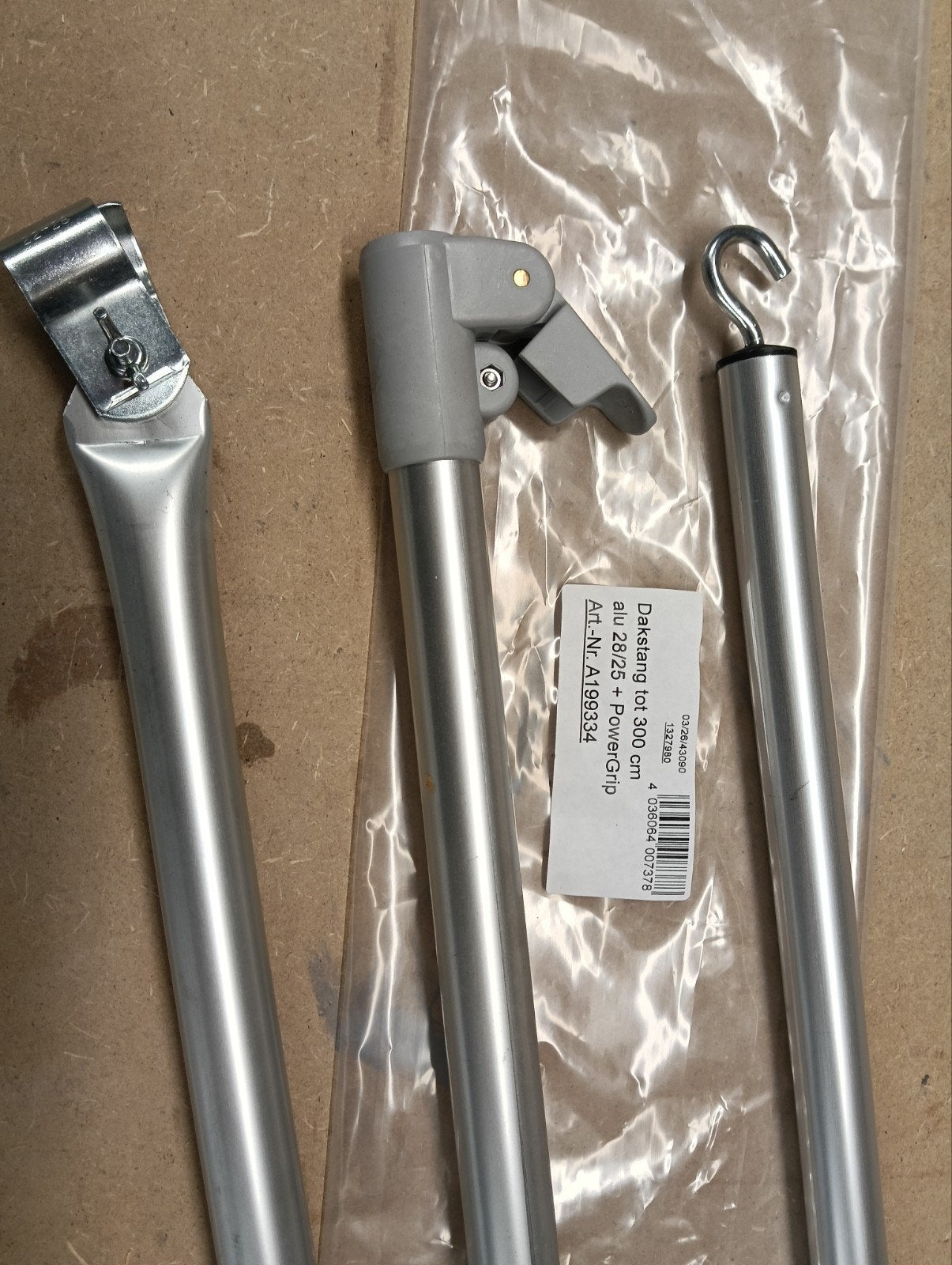nieuwe dakstang tentstok luifelstok 3m alu, Obelink, Nieuw, Ophalen of Verzenden, A