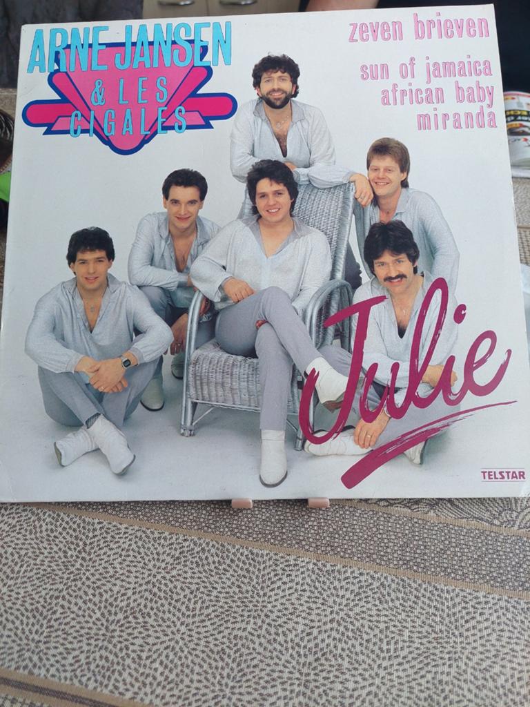 Te koop lp van  arne jansen en les cigales, Ophalen of Verzenden, Zo goed als nieuw, 12 inch