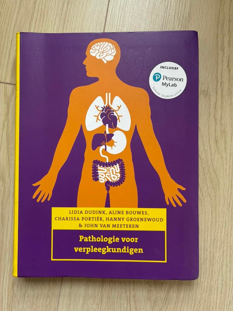 Lidia Dudink - Pathologie voor verpleegkundigen, Boeken, Lidia Dudink; Aline Bouwes; Hanny Groenewoud; John van Meeter..., Ophalen of Verzenden