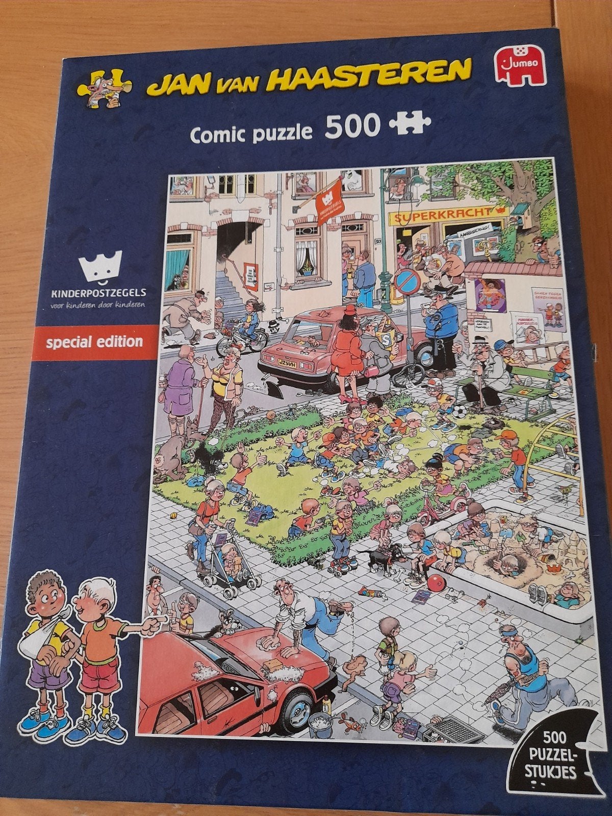 Jan van Haasteren puzzel, Ophalen, 500 t/m 1500 stukjes