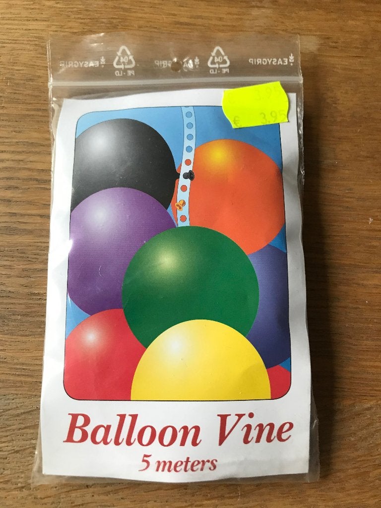 Ballonnen lint (nieuw), Ophalen of Verzenden, Nieuw, Versiering, Verjaardag