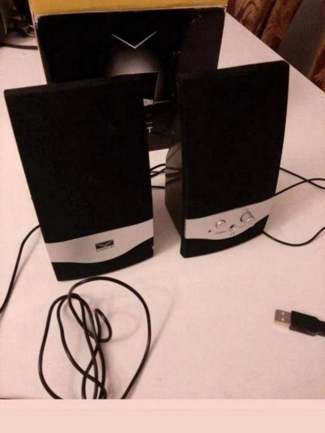 Te koop, Canyon merk CN-SP20 2.0 USB-C set of 2 speakers, Ophalen