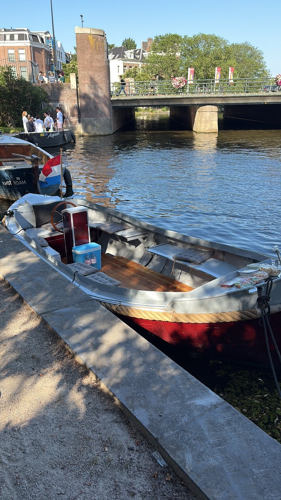 Elektrische Sloep Huren Amsterdam | 10 Personen | 100€, Sloep of Motorboot