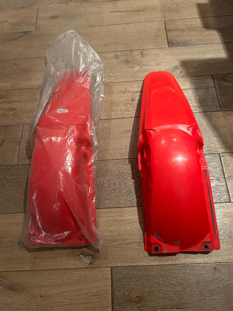 Achterspatbord rood Honda CRF 250 04-05, Ophalen of Verzenden