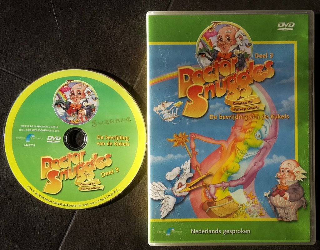 DVD - Doctor Snuggles - De Bevrijding van de Kukels, Animatie, Alle leeftijden, Tv-serie, Zo goed als nieuw