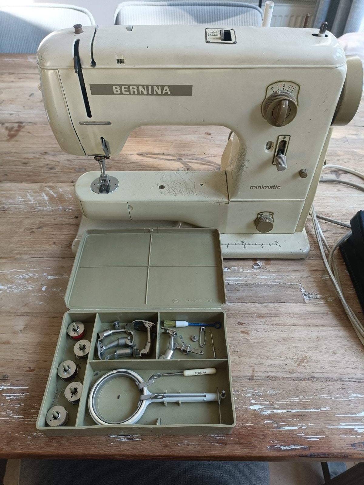 Bernina 707 Minimatic – Technisch Topstaat & Zeer compleet, Ophalen