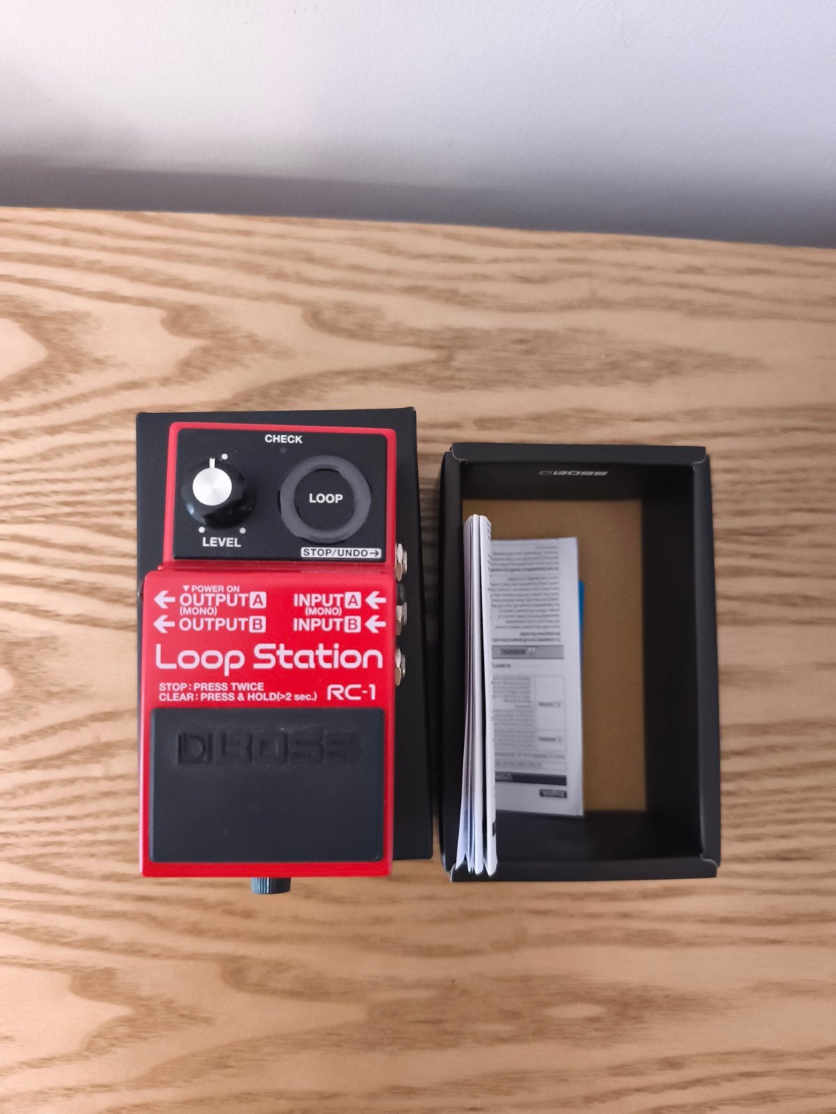 Boss RC-1 Loop Station - Zo goed als nieuw, Muziek en Instrumenten, Effecten, Ophalen of Verzenden, Zo goed als nieuw, Overige typen