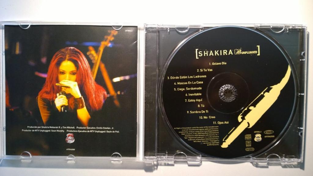 Shakira - MTV Unplugged, Ophalen of Verzenden, Zo goed als nieuw