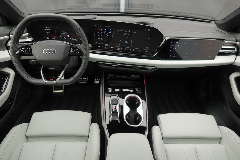 Audi A6 Avant 2.0Tdi 204Pk | Quattro | MMI Bijrijdersdisplay, Auto's, Audi, Automaat, Gebruikt, Beige, 4 cilinders