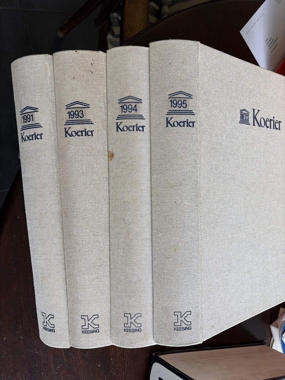Koerier Jaargangen 1991, 1993, 1994, 1995 - Keesing, Ophalen of Verzenden, Gelezen, Overige typen