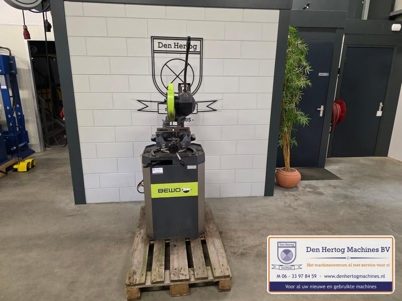 BEWO cpo 315 LT 100x100mm RVS zagen met koeling 400V, Ophalen, Gebruikt, Bewo, Afkortzaag