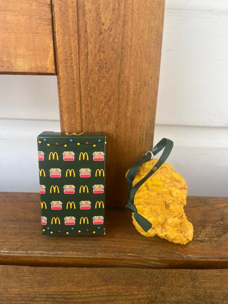 McDonald’s kipnugget - Macdonalds nugget kerstbal, Ophalen of Verzenden
