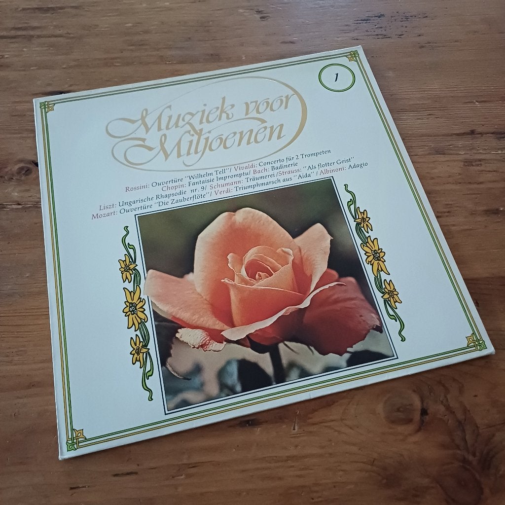 LP Muziek voor miljoenen 1, LP, Gebruikt, Overige componisten, Overige formaten