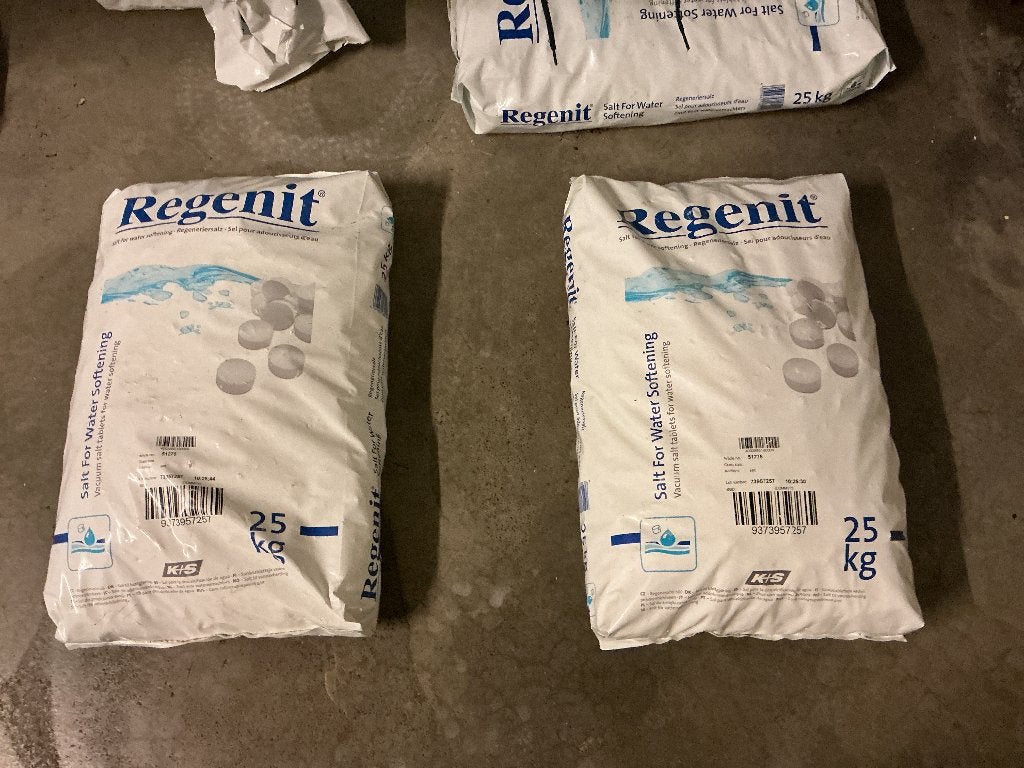 Regenit, Witgoed en Apparatuur, Ophalen, Nieuw, Waterontharder met zout