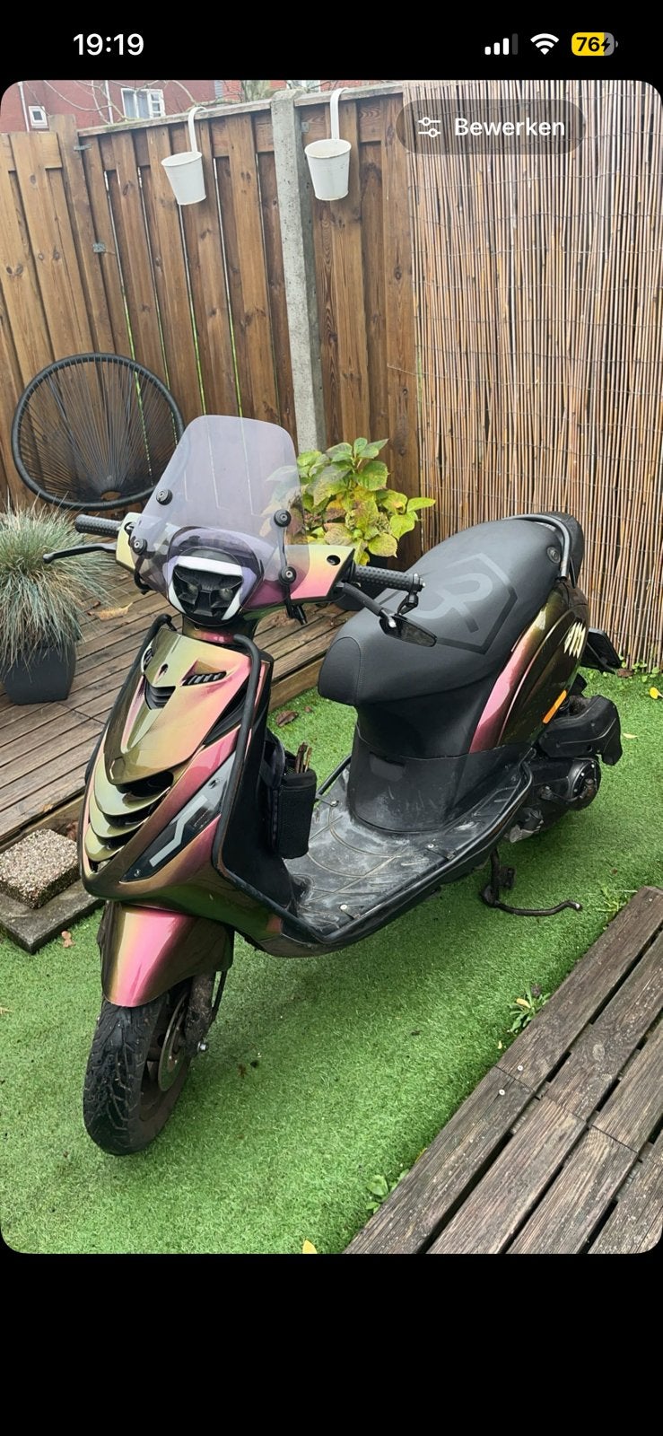 Piaggio zip 50 cc, Fietsen en Brommers, Scooters | Piaggio, Zo goed als nieuw, Zip, Benzine, Ophalen
