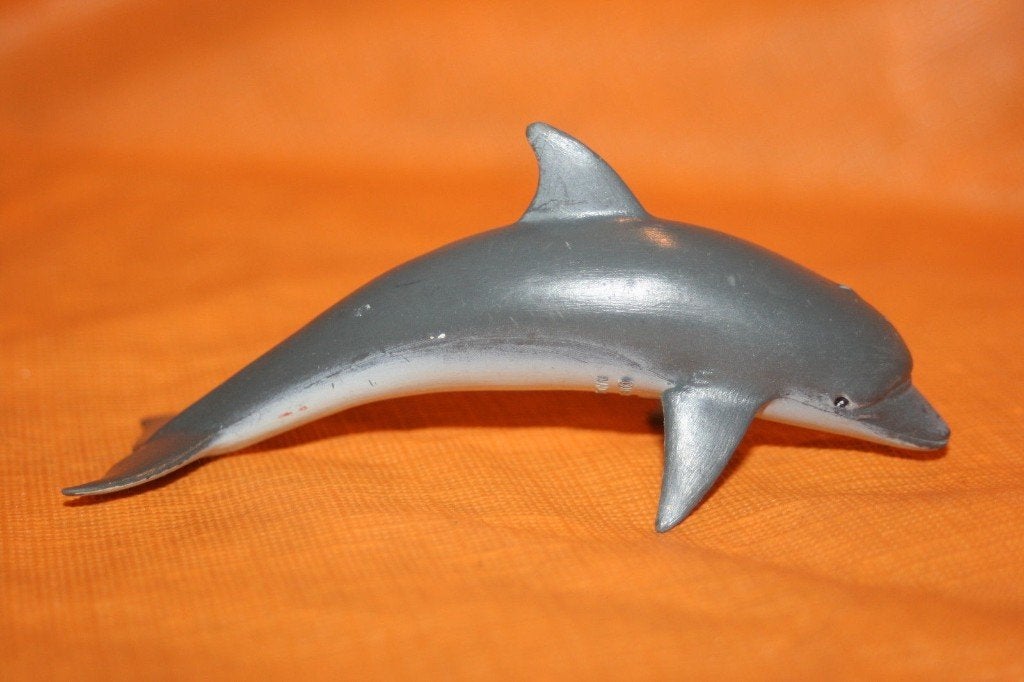 Schleich 16074 dolfijn, dierfiguur, Verzenden, Gebruikt, Overige soorten, Beeldje of Figuurtje