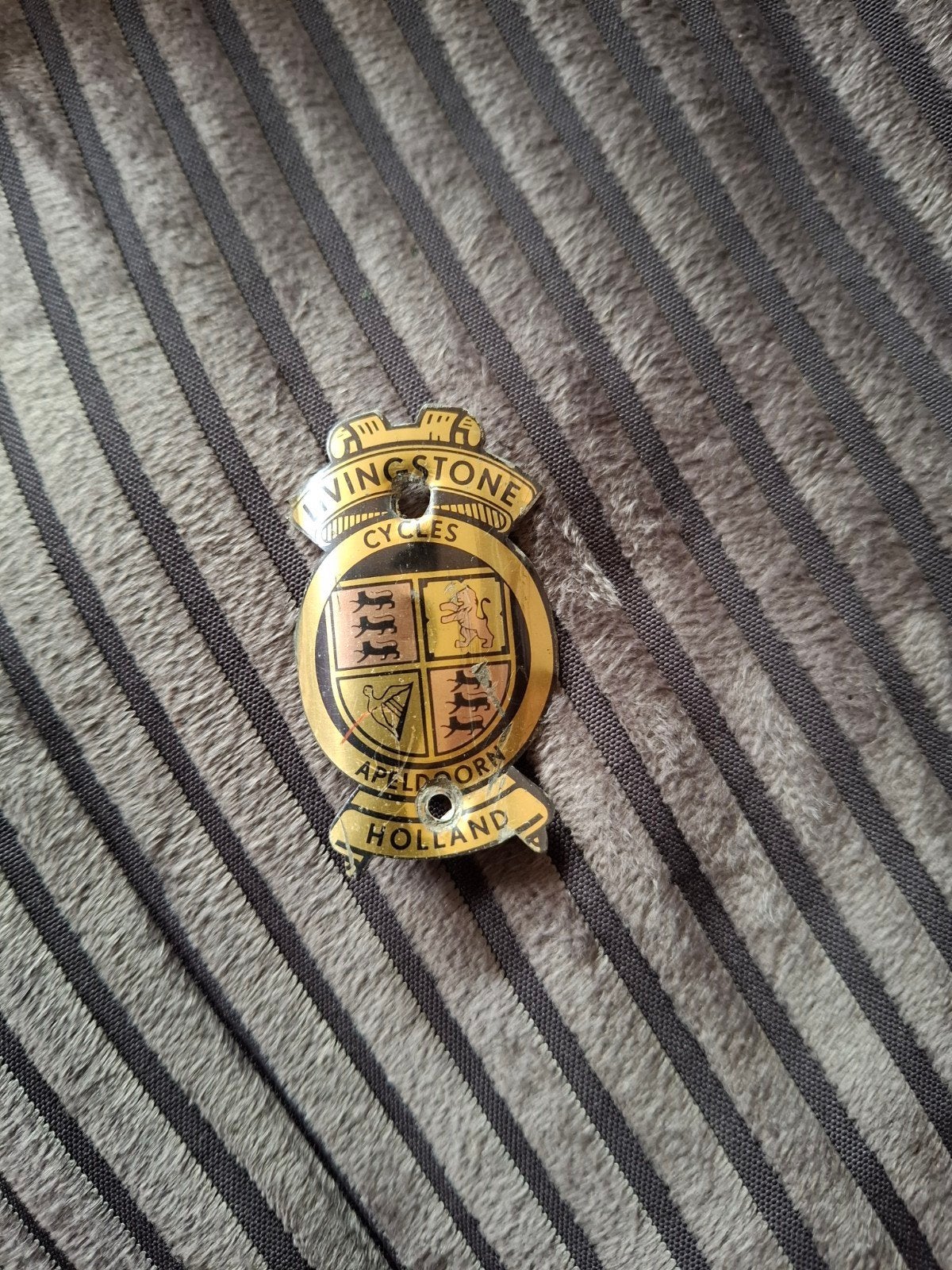 Vintage Fiets Emblemen - Olympia, Peugeot, Raleigh, etc., Ophalen of Verzenden, Gebruikt, Motoren