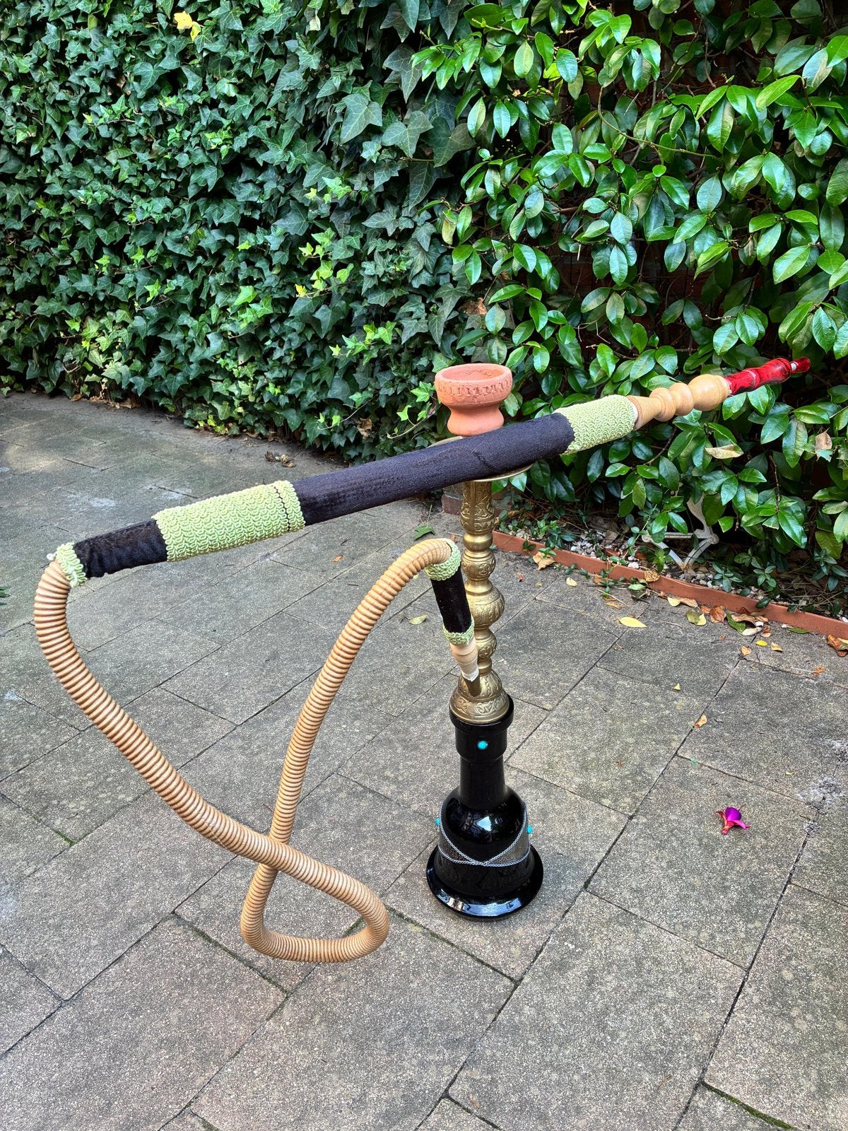 Traditionele Shisha waterpijp hookah nargile GROOT, Ophalen, Zo goed als nieuw, (Water)pijp