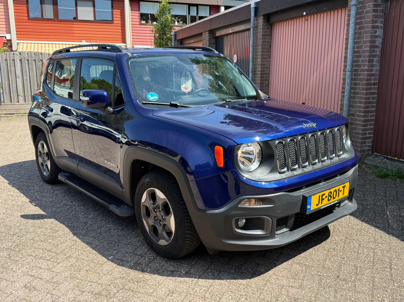 Jeep Renegade 1.4 Multiair Turbo 103KW 2WD AUT 2016 Blauw, Auto's, Jeep, 1295 kg, 4 cilinders, Blauw, Origineel Nederlands