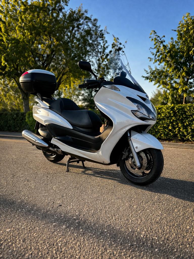 Yamaha Majesty 400 motorscooter - Wit,, 400 cc, Scooter, Occasion, Motorrijbewijs A