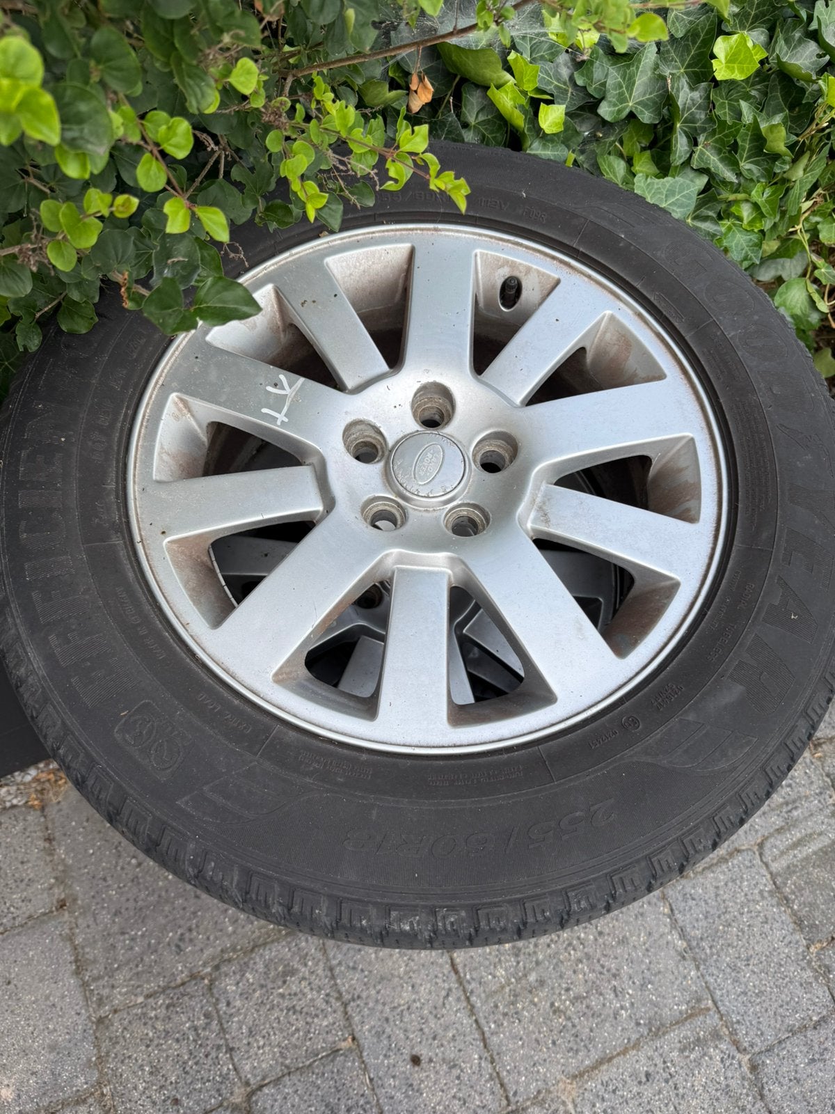 Discovery 3 255/60R18 banden en velgen 4x, Ophalen, Zo goed als nieuw