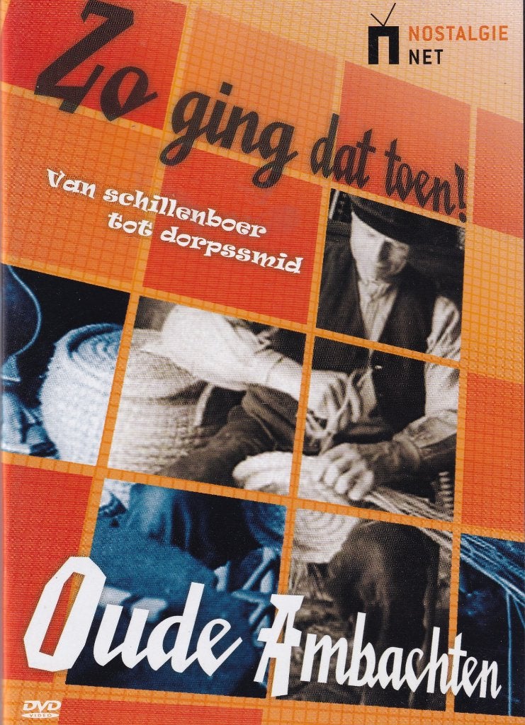 Te koop dvd zo ging dat toen (oude ambachten), Cd's en Dvd's, Dvd's | Documentaire en Educatief, Biografie, Alle leeftijden, Nieuw in verpakking