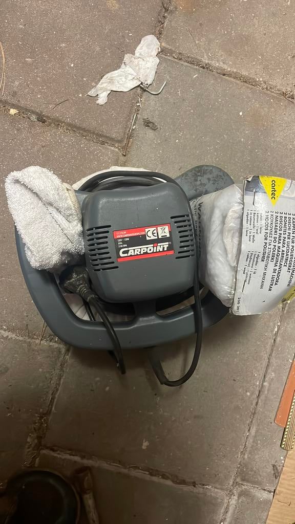 Carpoint poetsmachine, Auto diversen, Auto-accessoires, Ophalen of Verzenden, Gebruikt