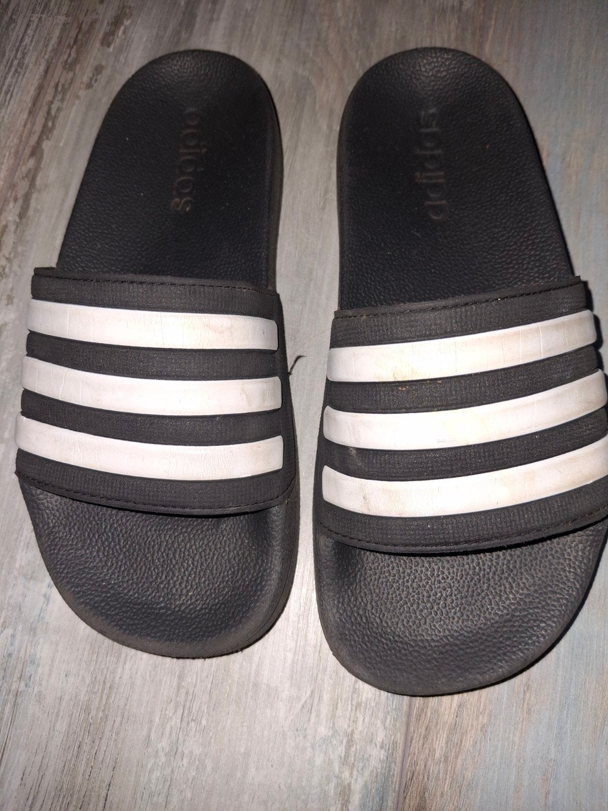 Adidas slippers maat 34, Adidas, Gebruikt, Overige typen, Ophalen of Verzenden