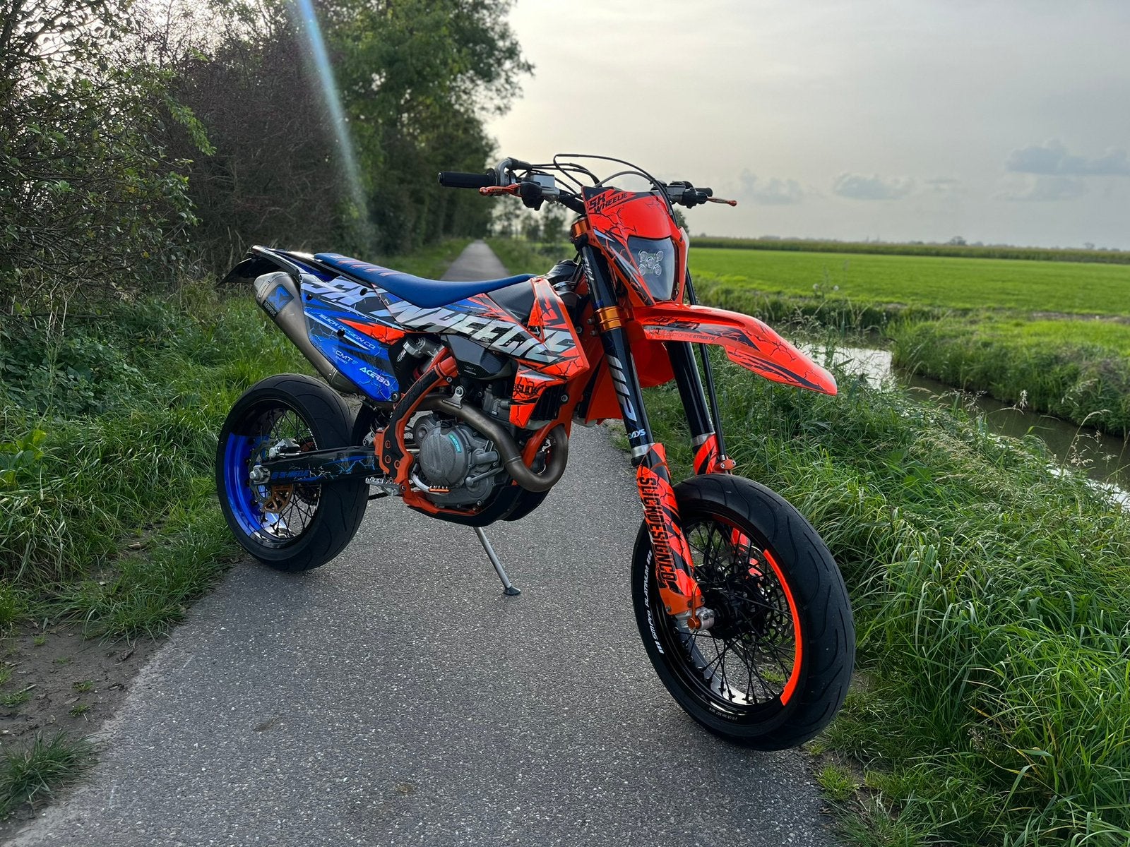 Ktm exc-f 500 2017 Supermoto, Zo goed als nieuw, Ophalen, Overige merken