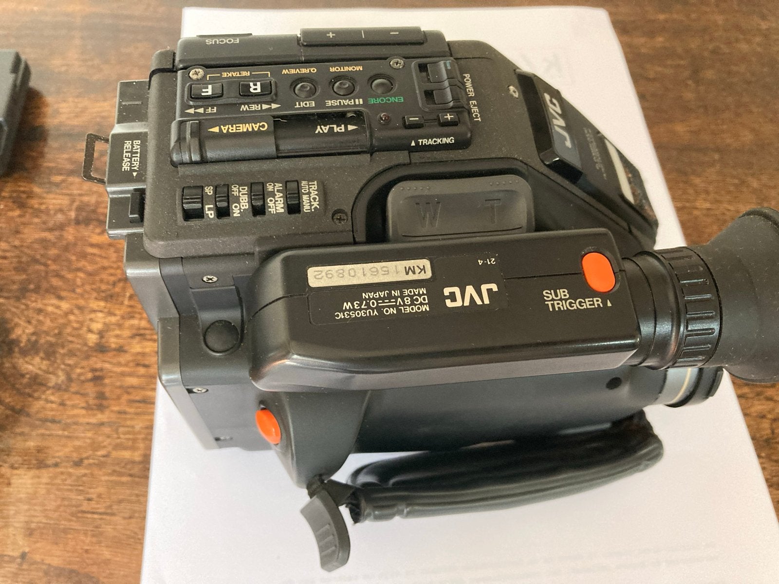 JVC Super VHS Videocamera GR-SX9 met accessoires, Gebruikt, JVC, Overige soorten, Camera