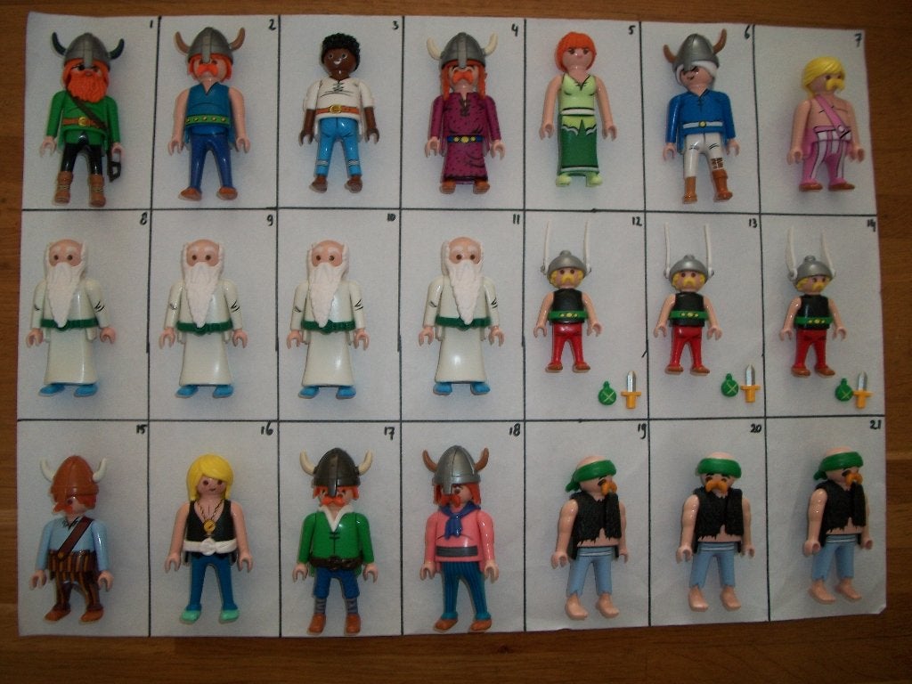 Asterix en Obelix figuren, Ophalen of Verzenden, Nieuw, Complete set, Figuren