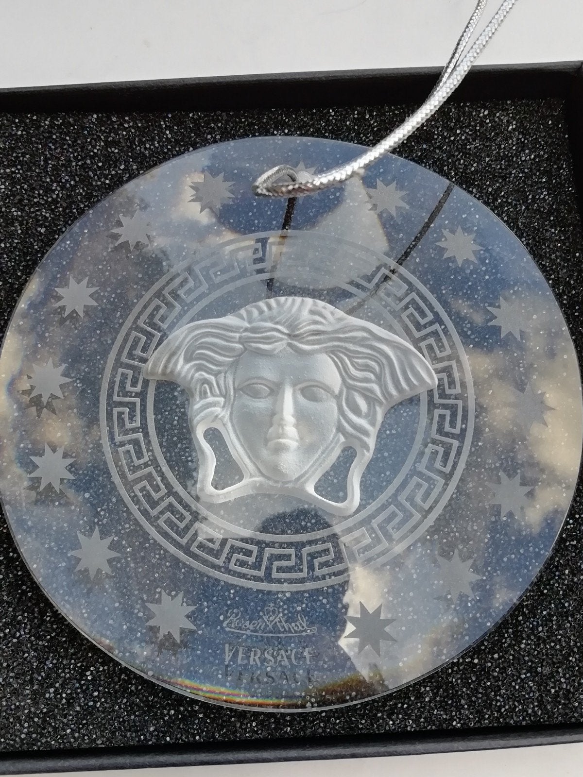 Versace Medusa Kristallen Dromenvanger met Griekse Sleutel, Ophalen of Verzenden