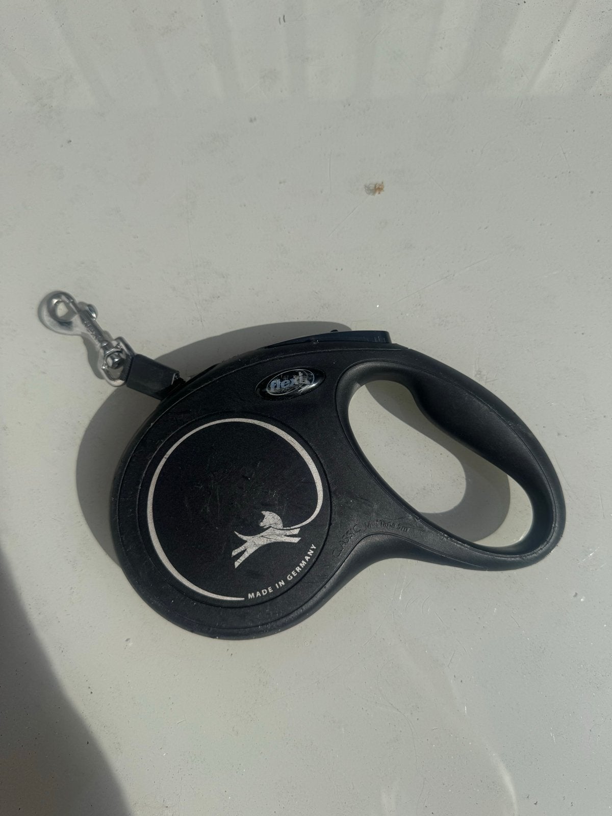 Flexilijn riem 5 meter (M), Ophalen of Verzenden, Gebruikt, Hondenriem