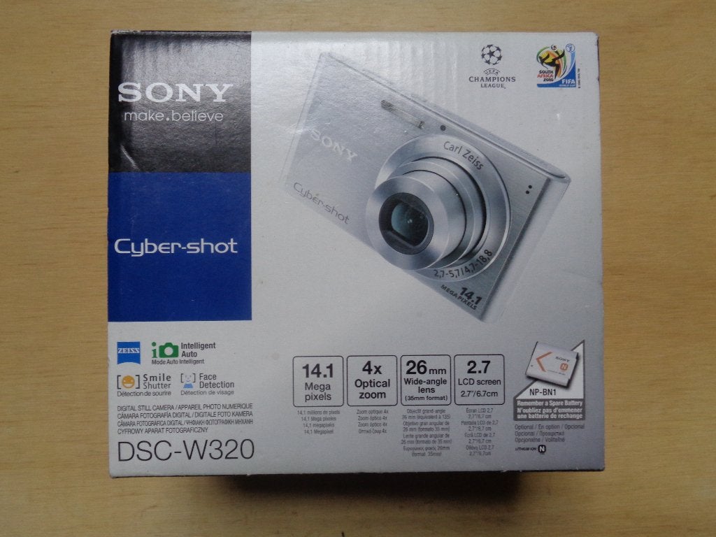Camera Sony DSC-W320, 14 Megapixel, Gebruikt, Compact, Ophalen of Verzenden