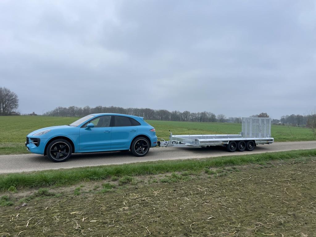 Vlemmix machinetransporter 480 x 180 3 asser NIEUW, Nieuw