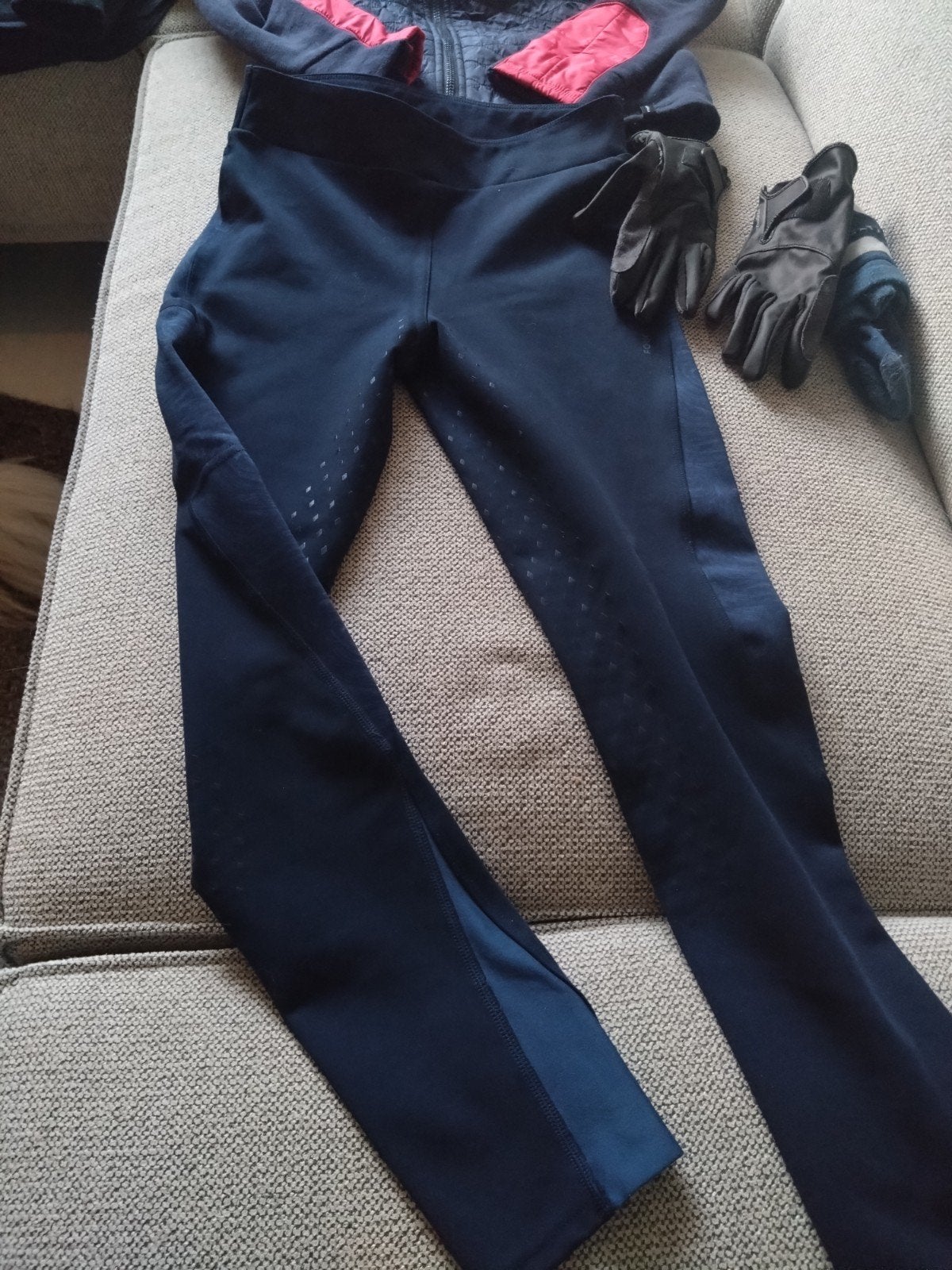 Complete set paardrijkleding maat 140 146 152, Dieren en Toebehoren, Paardrijkleding, Ophalen of Verzenden, Zo goed als nieuw