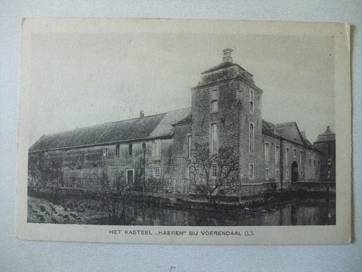 P173 Kasteel Haeren bij Voerendaal, Verzenden, 1920 tot 1940, Ongelopen, Limburg