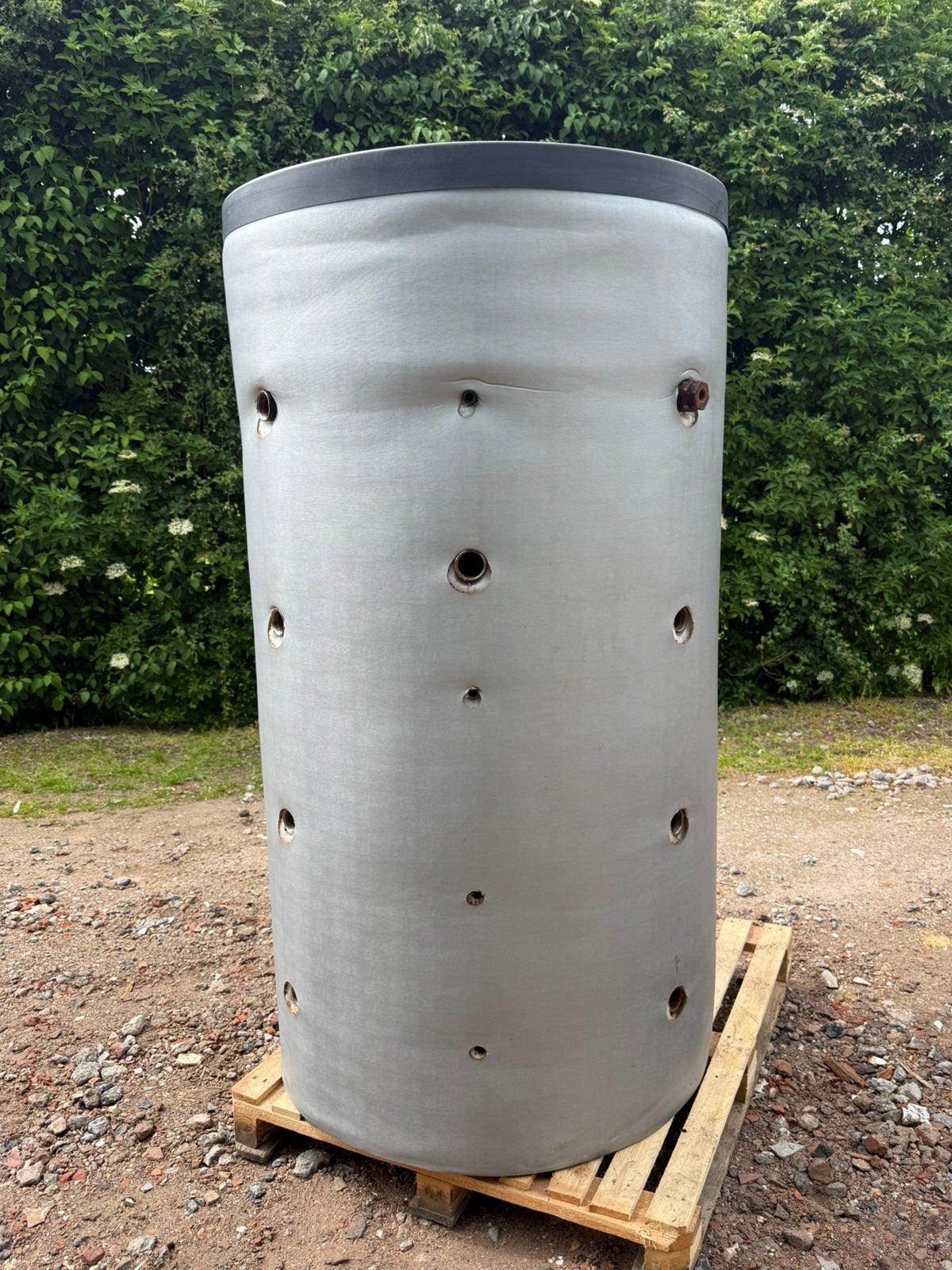 Buffervat 800 liter Pelletkachel, Houtvergasser, Opslagvat, Gebruikt, Www.cvheat.com, Buffervat 800 liter, 100 liter of meer