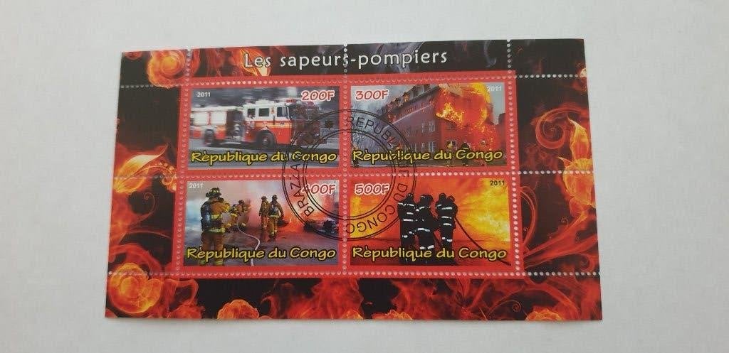 5330 congo les sapeurs pompiers brandweer, Verzenden, Overige landen