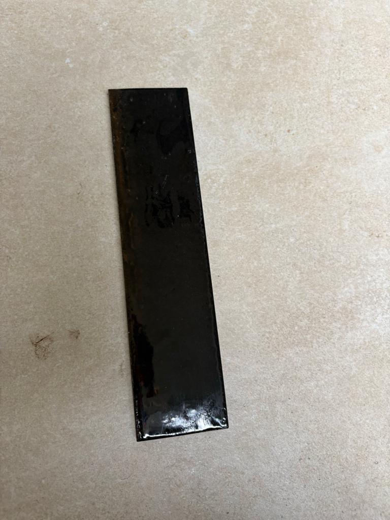 Ragno Gres Porcellanato Zwarte Tegels 6x24 cm, Ophalen of Verzenden, Nieuw, Zwart, Overige systemen
