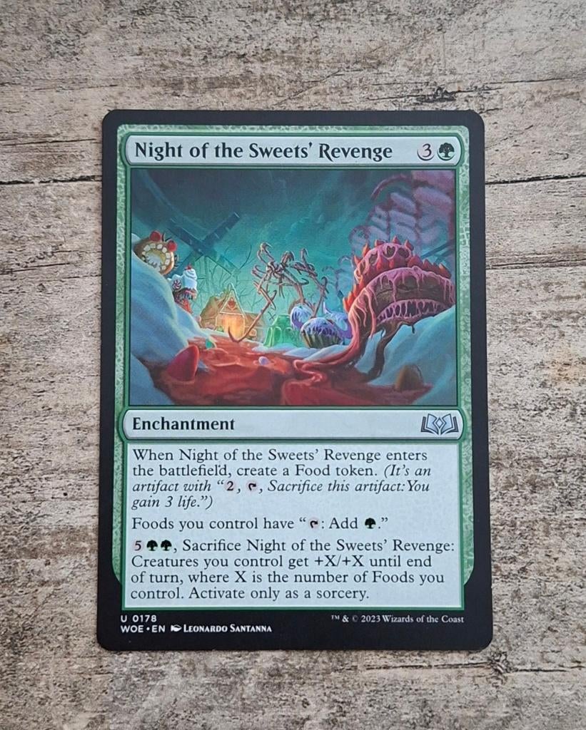 Night of the Sweets' Revenge - Magic the Gathering, Verzenden, Gebruikt, Losse kaart