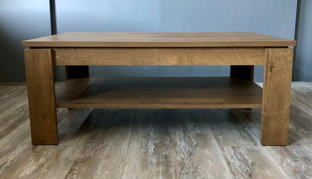 Nette salontafel z.g.a.n, Huis en Inrichting, Ophalen, 100 tot 150 cm, 50 tot 100 cm, Zo goed als nieuw