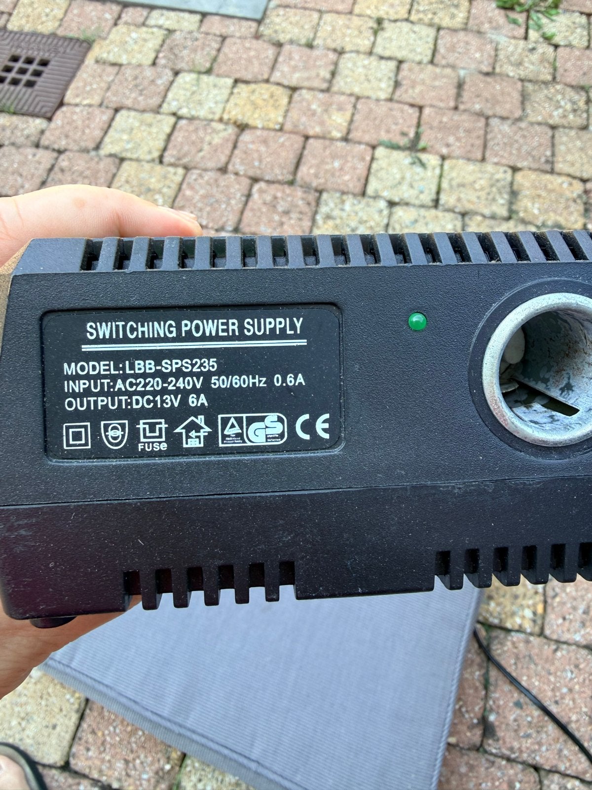 Schakelende Voeding LBB-SPS235 DC13V 6A, Auto diversen, Ophalen, Gebruikt