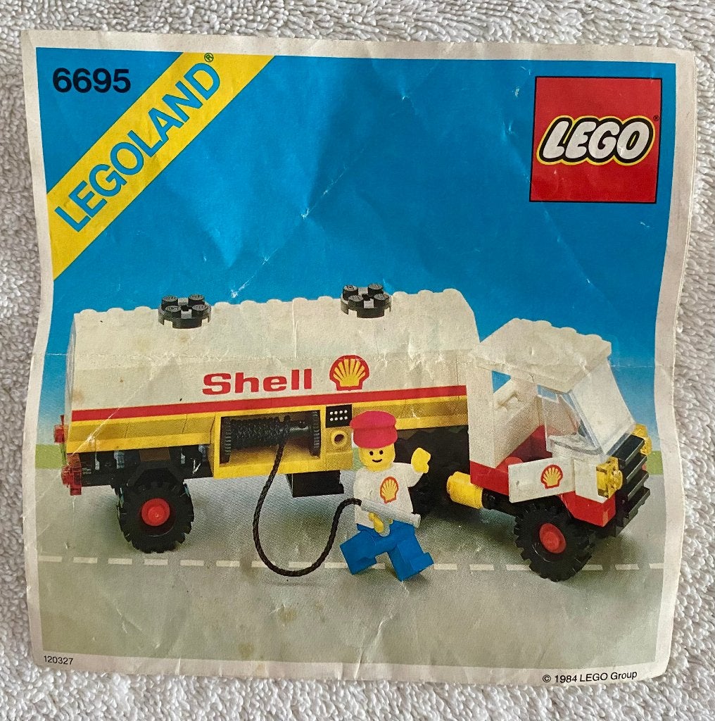 LEGO Classic Town 6695 Shell Tanker, Compleet, Overige thema's, Lego, Ophalen of Verzenden