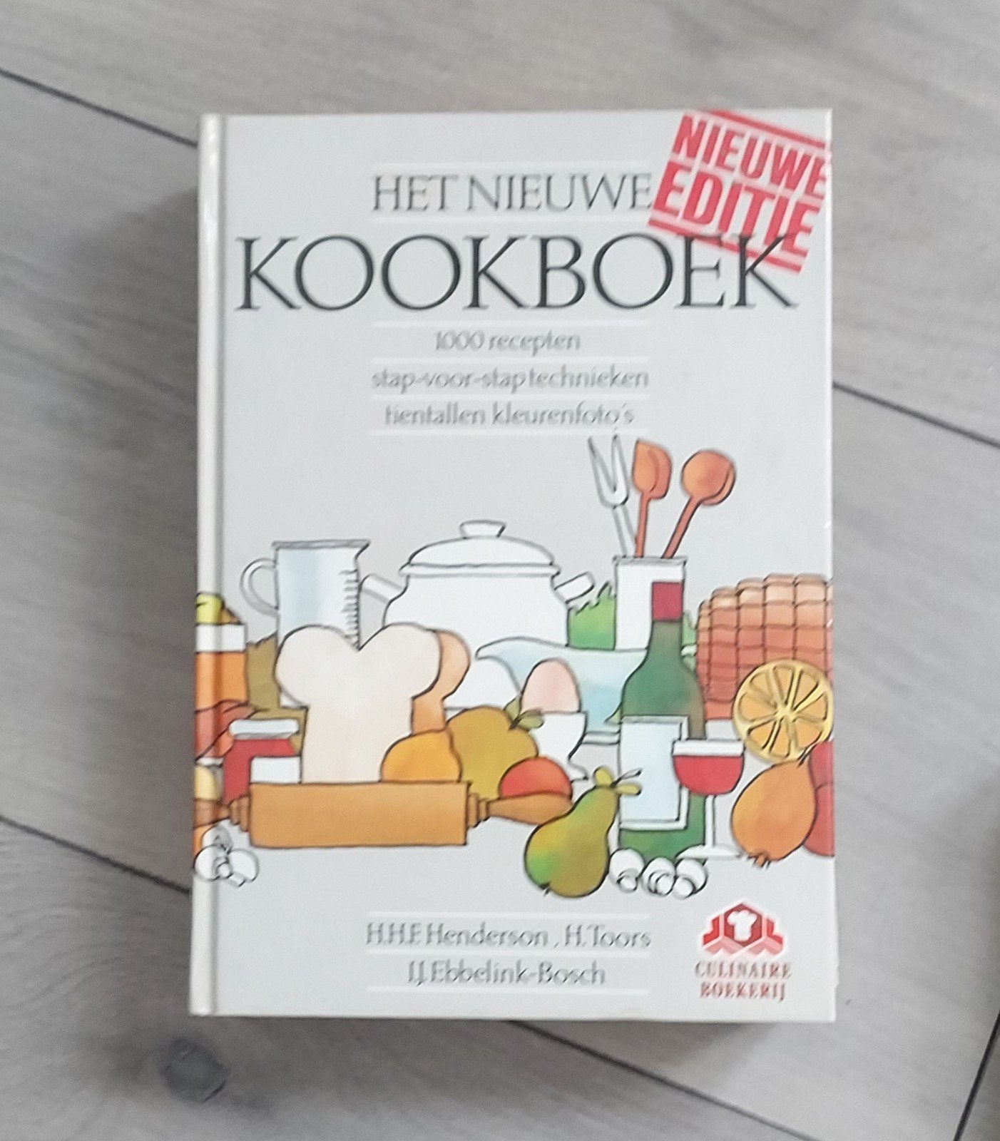 Het Nieuwe Kookboek - 1000 recepten, Nieuwe Editie, Boeken, Ophalen, H.H.E. Henderson, H. Toors, J.J. Ebbelink-Bosch, Zo goed als nieuw