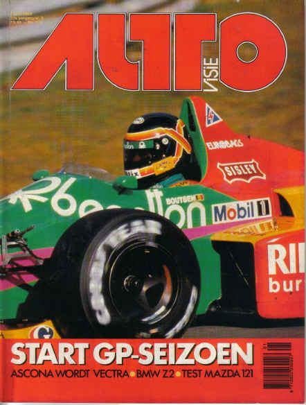 Autovisie 7 1988 : Peugeot 205 Rallye - Lotus Elan - Volvo, Boeken, Auto's | Folders en Tijdschriften, Gelezen, Algemeen, Ophalen of Verzenden