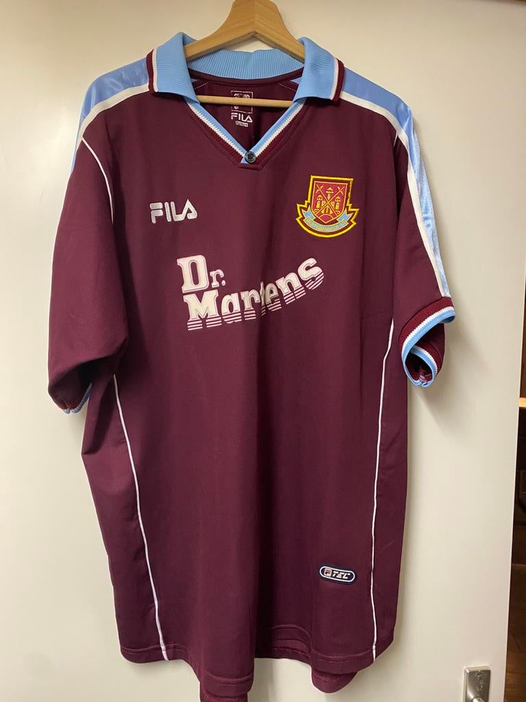Shirt West Ham United XL Vintage, Verzenden, Gebruikt, Buitenlandse clubs, Shirt
