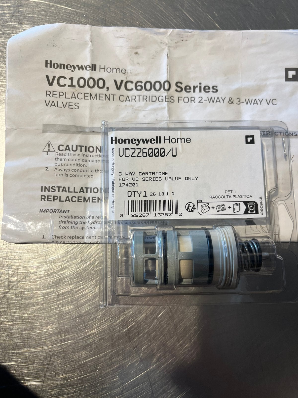 Honeywell 3-way valve, Ophalen of Verzenden, Zo goed als nieuw, Minder dan 60 cm, Minder dan 30 cm
